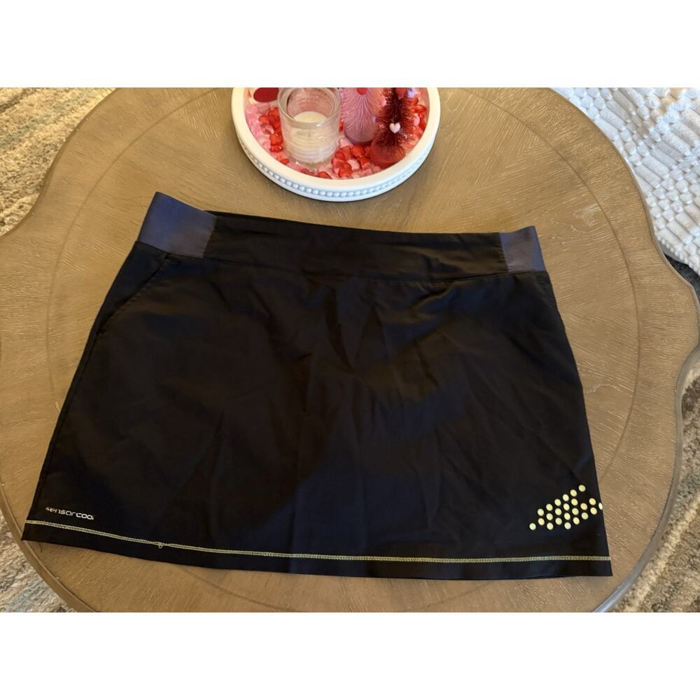Ping Women's Golf Skort Skirt XXL Black Sensor Cool